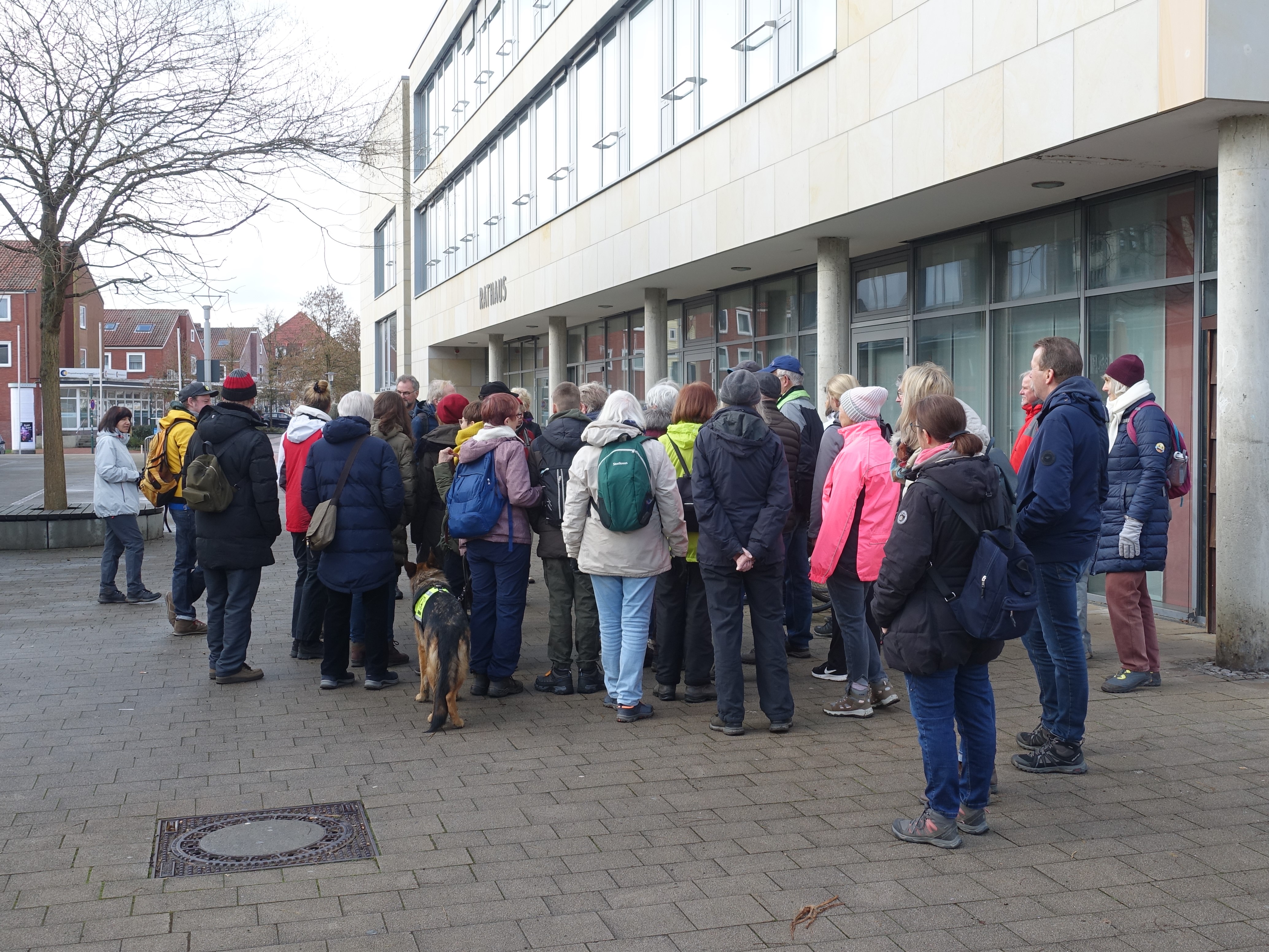 Start am Rathaus